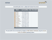 Tablet Screenshot of gentoo.server4you.net